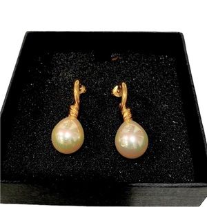 Vintage costume earrings. Circa 1990.
